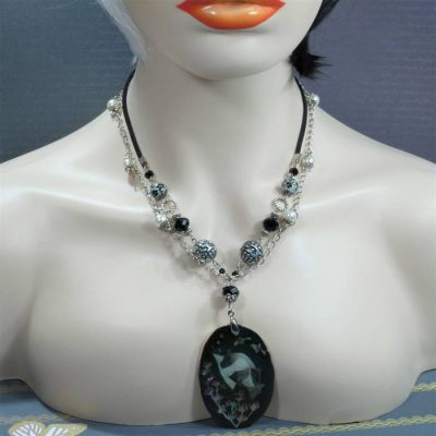 Колие със седеф №3399