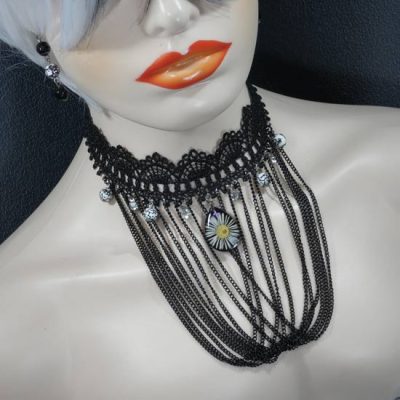 Комплект с рисуван порцелан и цвете 3000