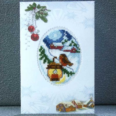 Бродирана картичка 1005